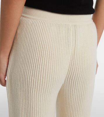 Juniper ribbed-knit cashmere sweatpants | Loro Piana