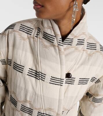 Wattierte Jacke Qayla aus Jacquard  | Marant Etoile