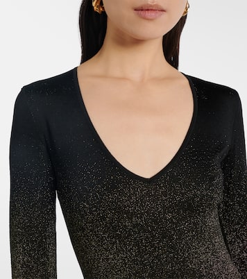 Glitter pleated gown | Roberto Cavalli