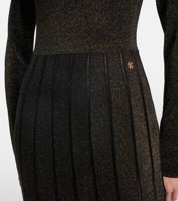 Glitter pleated gown | Roberto Cavalli