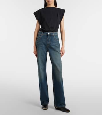 Dromie mid-rise straight jeans | Isabel Marant