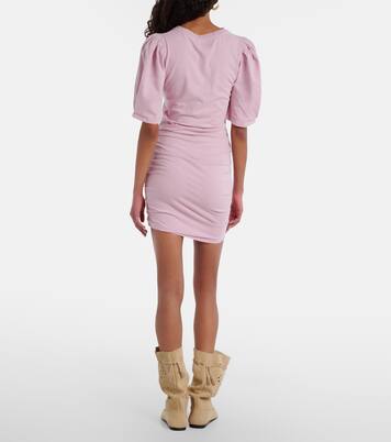 Mylda draped cotton jersey minidress | Isabel Marant