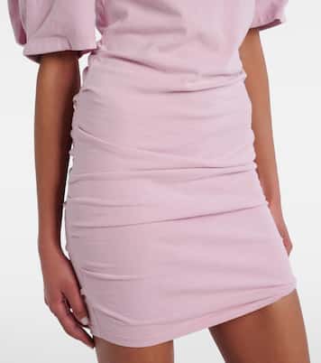 Mylda draped cotton jersey minidress | Isabel Marant