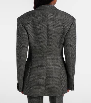 Houndstooth wool suit jacket | Acne Studios