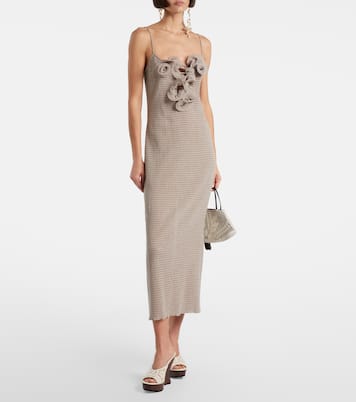 Embellished midi dress | Magda Butrym