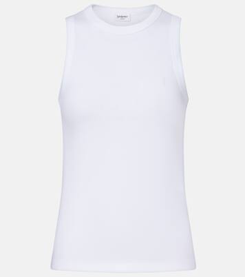 T-shirt Cassandre in cotone | Saint Laurent