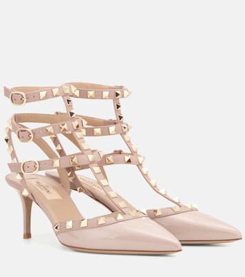 Valentino Garavani Rockstud patent leather pumps | Valentino Garavani