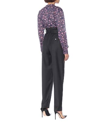 Vittoria checked virgin wool pants | Marant Etoile