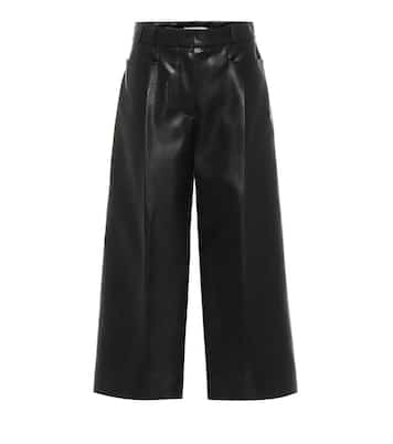 Charlotte faux leather culottes | Stella McCartney