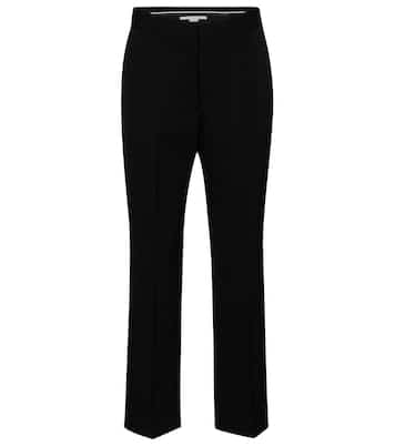 High-Rise-Hose Carlie aus Wolle | Stella McCartney