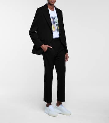 High-Rise-Hose Carlie aus Wolle | Stella McCartney