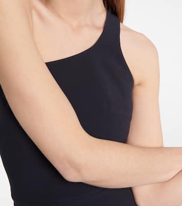 Sinead one-shoulder crêpe midi dress | Safiyaa