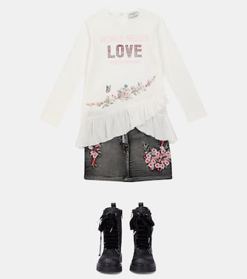 Top de algodón estampado | Monnalisa