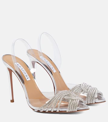 Escarpins Gatsby 105 en PVC à ornements | Aquazzura