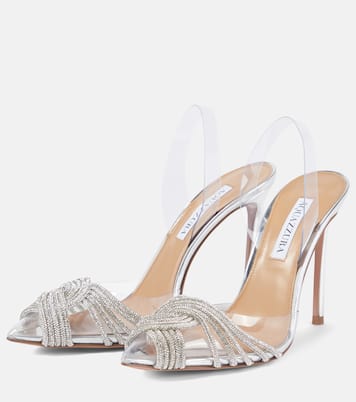 Escarpins Gatsby 105 en PVC à ornements | Aquazzura
