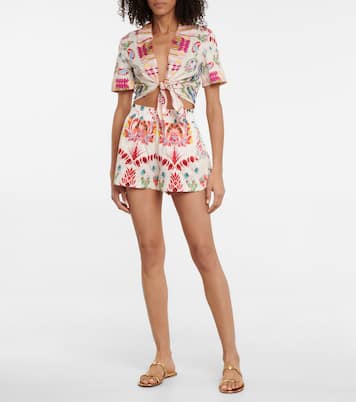 Cropped-Top aus Baumwolle | Etro
