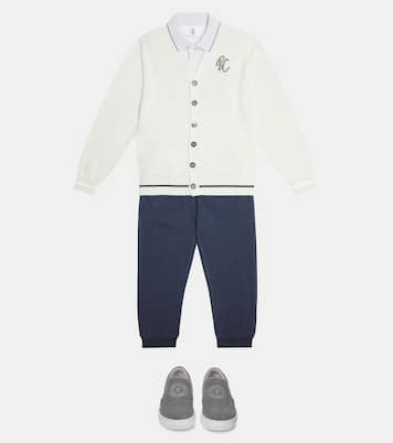 Cotton cardigan | Brunello Cucinelli Kids