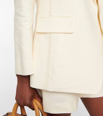 Blazer in twill di lino e seta | Chloé