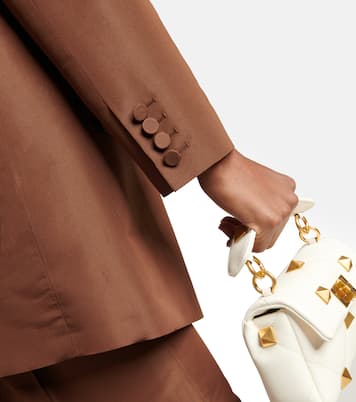 Blazer doppiopetto in seta | Valentino