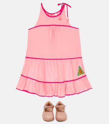 Abito Tiggy in cotone a balze | Zimmermann Kids