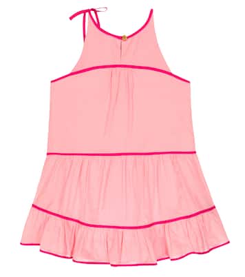 Abito Tiggy in cotone a balze | Zimmermann Kids