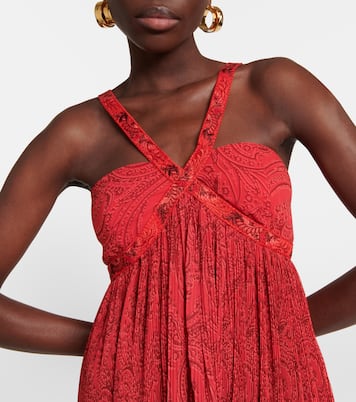 Vestido corto halter estampado | Etro