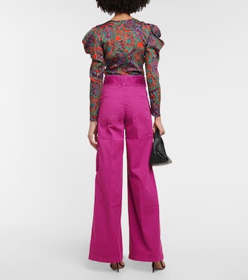 Pantalon cargo Belissa en coton | Veronica Beard