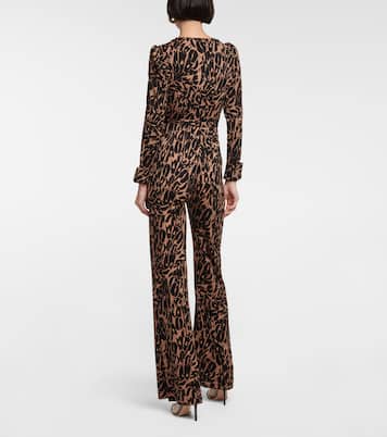 Mono con cuello en pico | Diane von Furstenberg