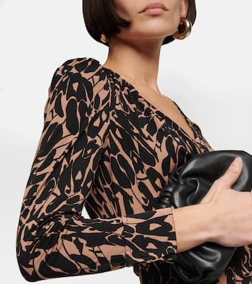 Mono con cuello en pico | Diane von Furstenberg