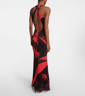 Maxikleid High Sea aus Jersey | Louisa Ballou
