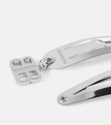 Set di 2 fermacapelli XXL | Balenciaga