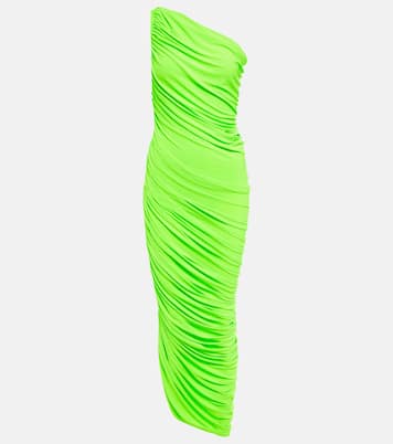 Diana ruched midi dress | Norma Kamali