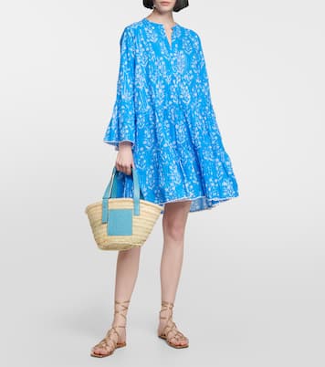 Floral cotton minidress | Juliet Dunn