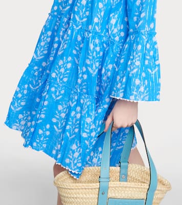 Floral cotton minidress | Juliet Dunn