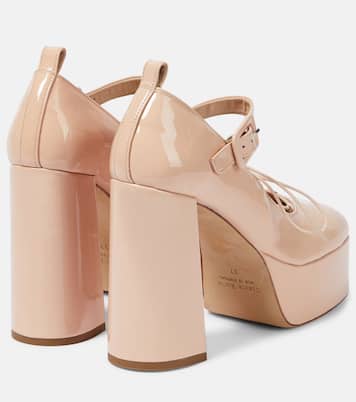 Pumps in vernice con plateau | Simone Rocha