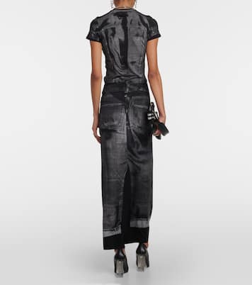 Maxirock aus Jersey | Jean Paul Gaultier