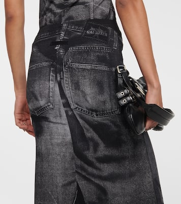 Maxirock aus Jersey | Jean Paul Gaultier