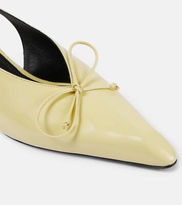 Escarpins Les Slingbacks Cubisto en cuir | Jacquemus
