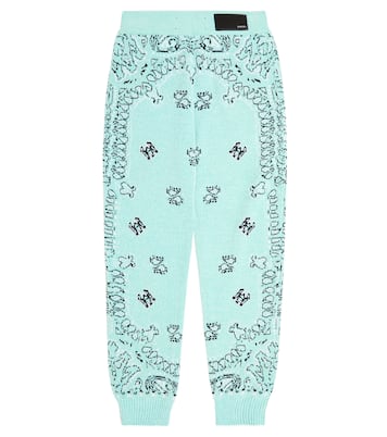 Bandana chenille sweatpants | Amiri Kids