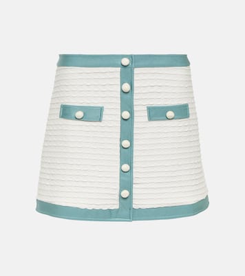 Minifalda en jacquard | Adriana Degreas