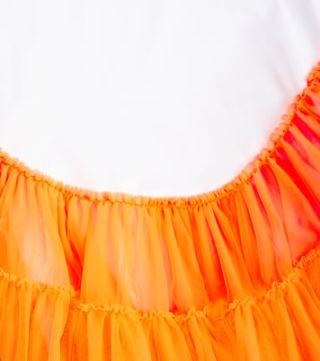 Abito in jersey e tulle | Caroline Bosmans