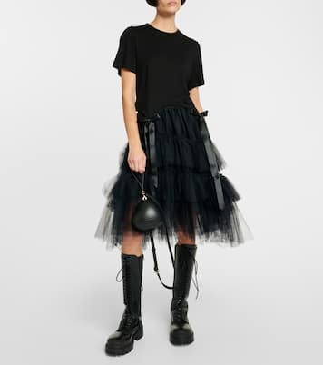 Camiseta de algodón con lazo | Simone Rocha