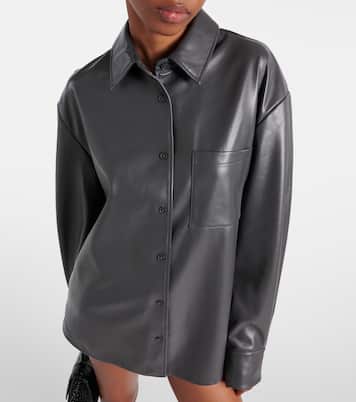 Camicia Chrissie in similpelle | The Frankie Shop