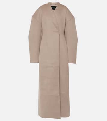 Boxy wool-blend coat | Entire Studios
