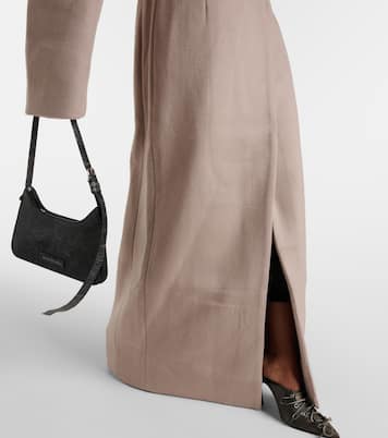 Boxy wool-blend coat | Entire Studios