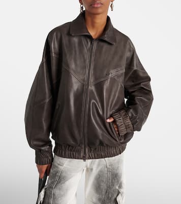 Bomberjacke Letty aus Leder | Acne Studios