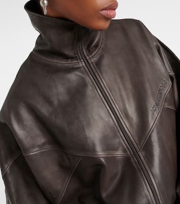 Bomberjacke Letty aus Leder | Acne Studios