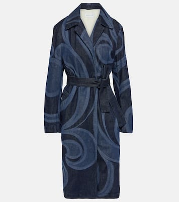 Soprabito di jeans con ricamo | Dries Van Noten