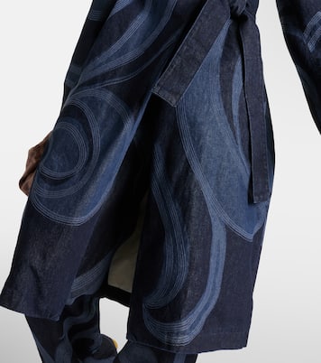 Soprabito di jeans con ricamo | Dries Van Noten