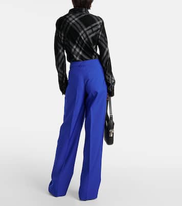 Weite Hose aus Schurwolle | Burberry